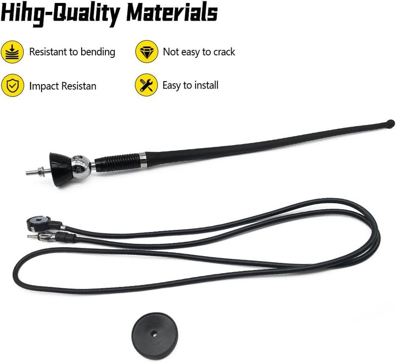 TWDRET Rubber Radio Antenna RMA60, Compatible with John Deere Kubota Massey Ferguson Yanmar All Models - Image 5